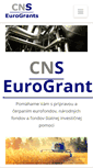 Mobile Screenshot of cns-e.eu